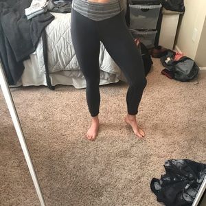 Gray Lululemon tights